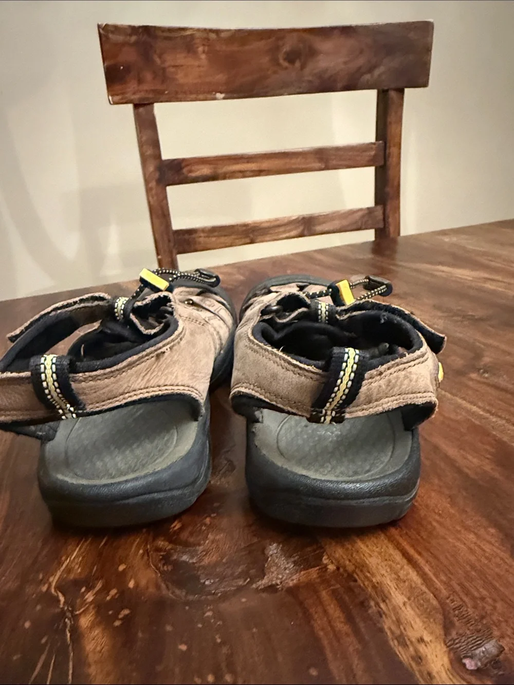 Keen Kids Brown and Black Closed-Toe Outdoor Sandals